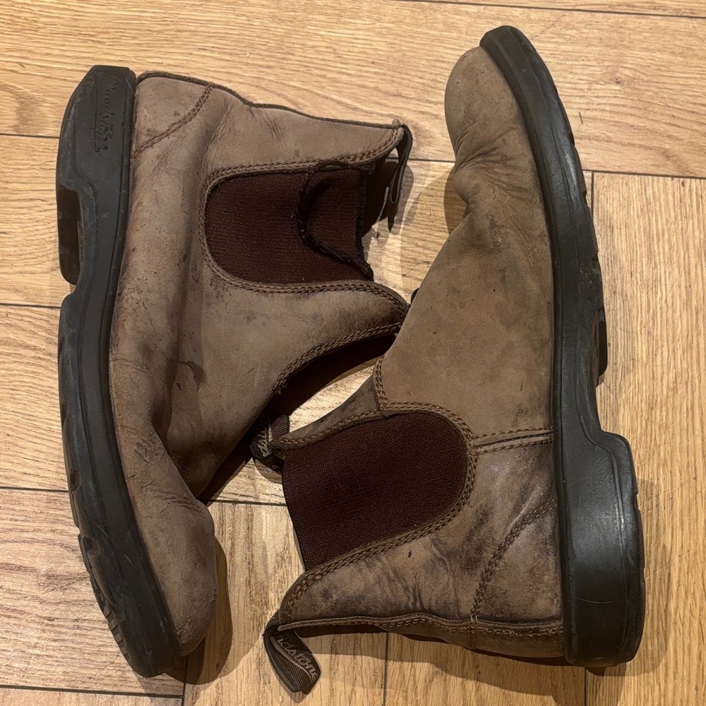 Blundstone Men's Brown Leather Boots